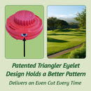 Tri-clone TREX 1000 String Trimmer Head Replacement - Bump Feed Weed Eater Head for Straight Shaft Weed Wackers, Loads Fast and Holds More Line