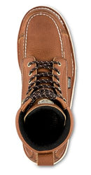 Irish Setter, Wingshooter ST, Men's, 8", Waterproof, Non-Metallic Safety Toe, Work Boot, Amber