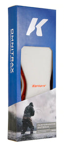 Korkers OmniTrax V3.0 Felt Fishing Shoe Sole, White/Orange