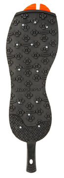 Korkers OmniTrax v3.0 Studded Kling-On Fishing Sole - Black/Orange