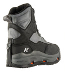 Korkers Darkhorse w/Felt & Kling-On Soles - Black/Gunmetal