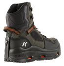 Korkers Terror Ridge Wading Boots, Includes Interchangeable Felt & Kling-On Soles - Brown Olive/Rust