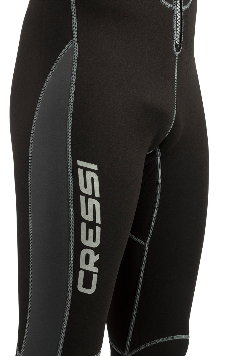 Cressi Men's Full Front Zip Wetsuit for Swimming, Snorkeling, Scuba Diving | Lido Long