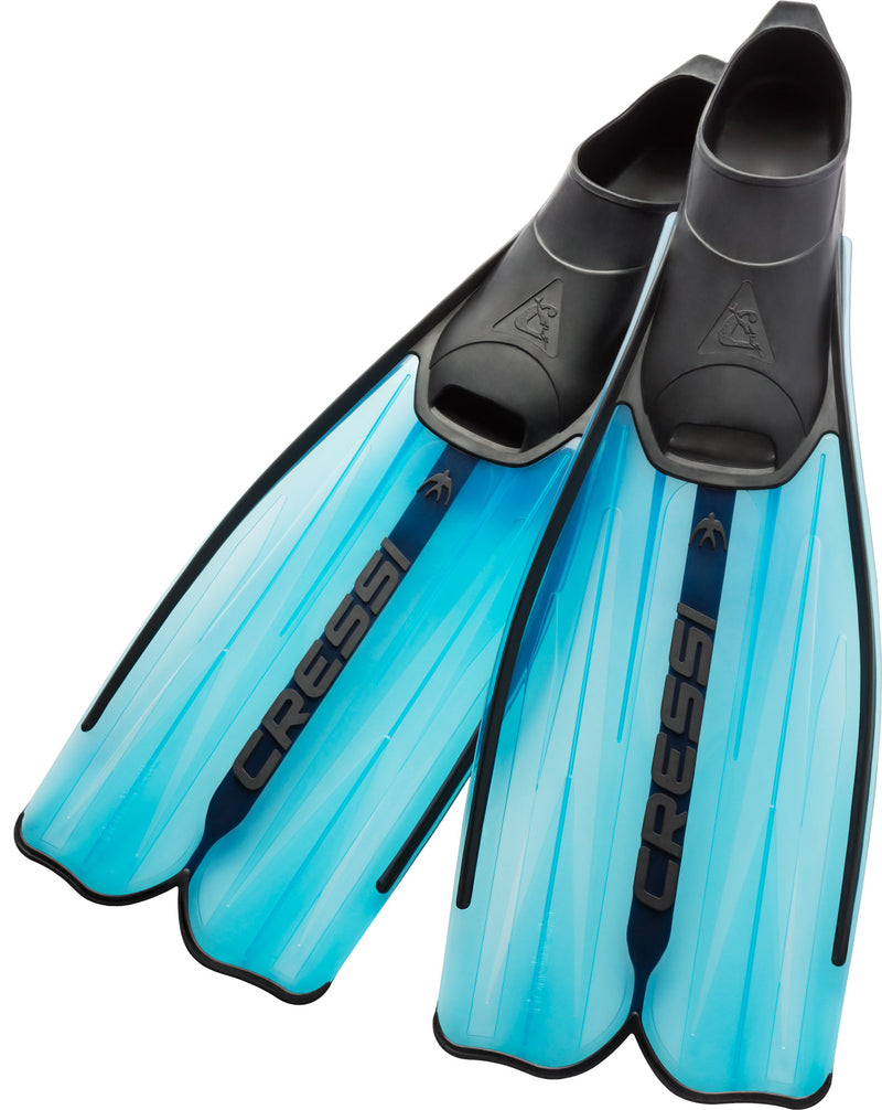Cressi Full Foot Pocket Fins for Adults, Good Thrust, Light Fin, Rondinella - Designed and Made in Italy