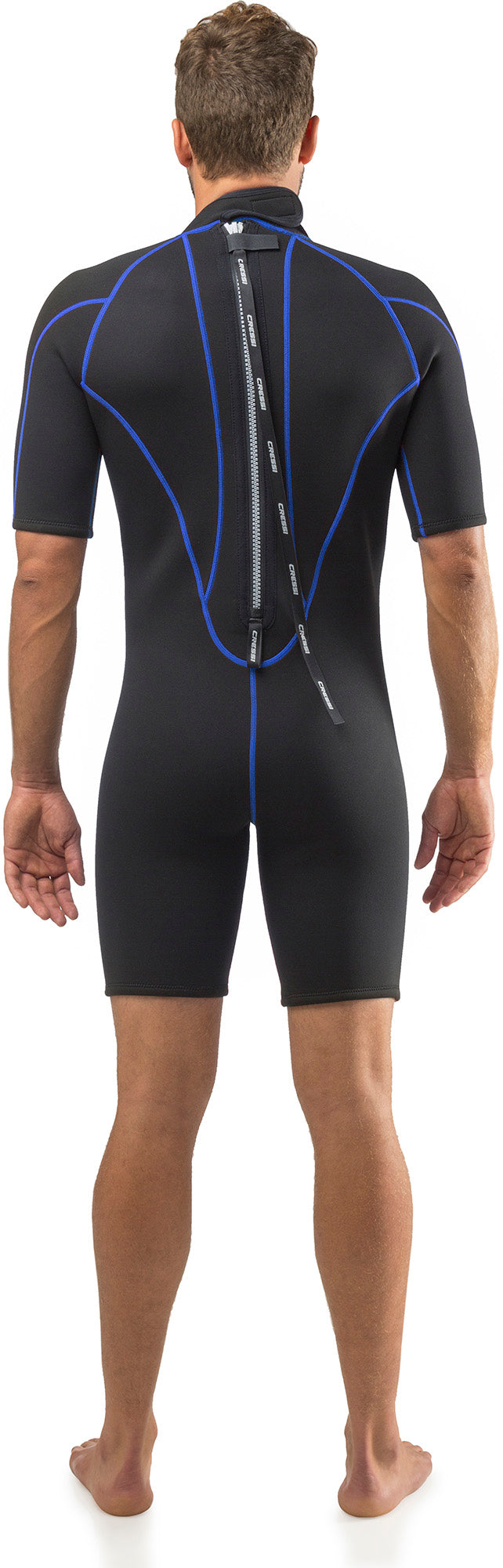 Cressi Shorty Men's Wetsuit for Water Activities - Tortuga 2.5mm Premium Neoprene