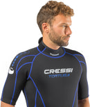 Cressi Shorty Men's Wetsuit for Water Activities - Tortuga 2.5mm Premium Neoprene