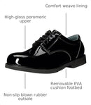 Thorogood Men's and Women's Black Poromeric Uniform Oxford Dress Shoes