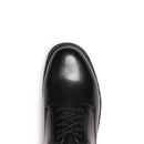Thorogood Uniform Classics Oxford Dress Shoes for Men Featuring High-Shine Leather, Removable EVA Comfort Insole, and Slip-Resistant Blown Rubber Outsole