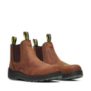 Thorogood Thoro-Flex 6” Slip On Composite Toe Work Boots for Men - Premium Leather with Slip-Resistant Outsole and Scuff-Free Translucent Bottom; EH Rated