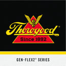 Thorogood GEN-Flex2 8" Side-Zip Tactical Boots for Men and Women - High-Shine Leather Heel & Toe with Goodyear Storm Welt and Slip-Resistant Outsole