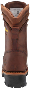 Thorogood Logger Series 9” Waterproof Insulated Steel Toe Work Boots for Men - Premium Leather with 400g Thinsulate and Vibram Slip-Resistant Heel Outsole