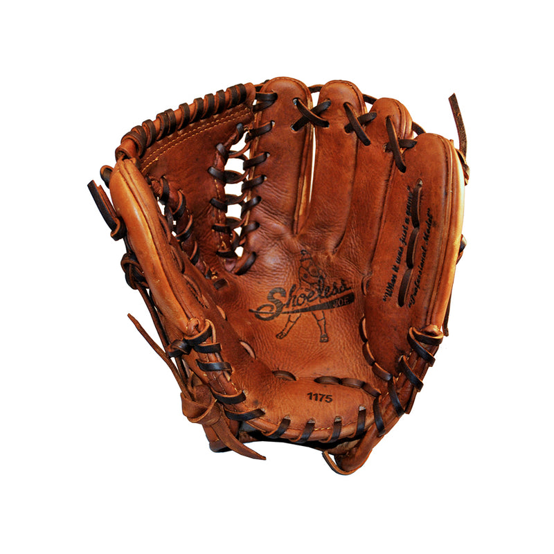 Shoeless Joe Gloves 11 3/4-Inch Tennessee Trapper Professional Series Baseball Glove, Ages 11 to Adult