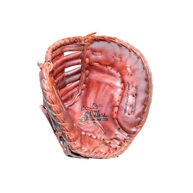 Shoeless Joe Gloves Jane 12 1/2-Inch First Base Mitt Fastpitch Softball Glove, Ages 10 to Adult