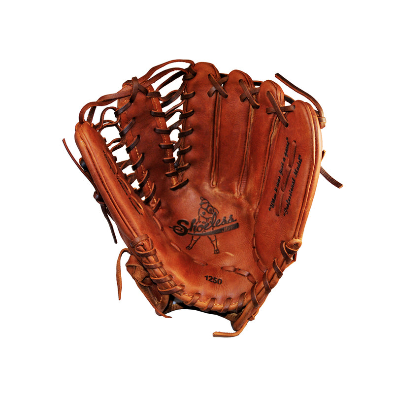Shoeless Joe Gloves 12 1/2-Inch Six Finger Professional Series Baseball Glove, Ages 11 to Adult