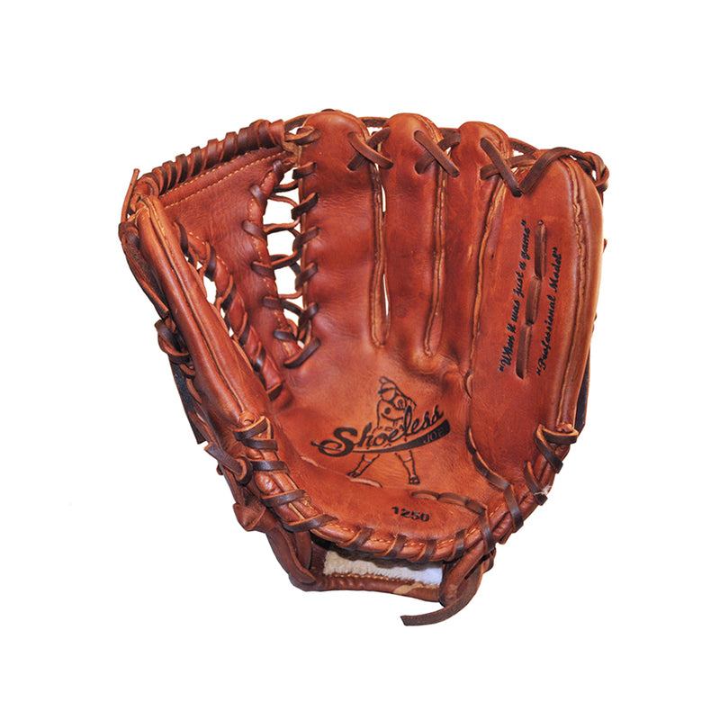 Shoeless Joe Gloves 12 1/2-Inch Tennessee Trapper Professional Series Baseball Glove, Ages 11 to Adult