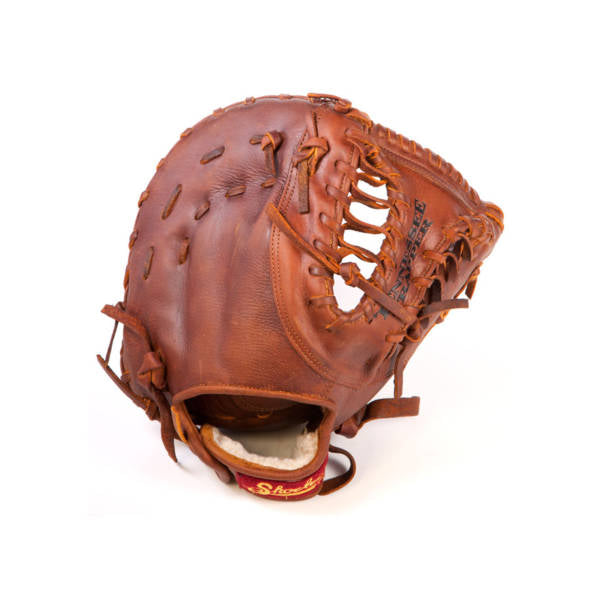 Shoeless Joe Gloves 13-Inch First Base Mitt Tennessee Trapper Professional Series Baseball Glove, Ages 13 to Adult