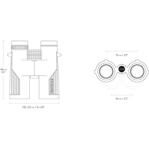 Hawke Frontier HD X Binoculars