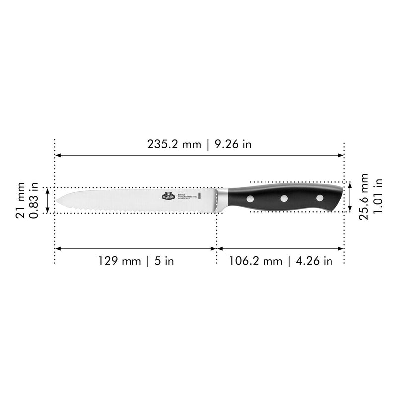 Ballarini Brenta 5-inch Serrated Utility Knife