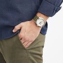 Luminox Men's Watch Atacama Field Automatic 1907.NF: 44mm Stainless Steel Case Green Webbing Strap 200 M Water Resistant