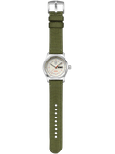 Luminox Men's Watch Atacama Field Automatic 1907.NF: 44mm Stainless Steel Case Green Webbing Strap 200 M Water Resistant