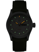 Luminox Men's Watch Atacama Field Automatic 1907.NF: 44mm Stainless Steel Case Green Webbing Strap 200 M Water Resistant