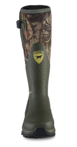 Irish Setter, MudTrek, Unisex, 17", Waterproof, Adjustable Full Fit, Hunting Boot, Mossy Oak Country DNA, 4 E (Wide)