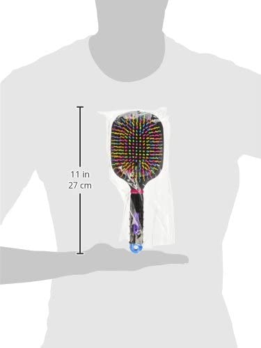 Professional's Choice Tail Tamers 1000RB Rainbow Paddle Mane and Tail Brush for Horses