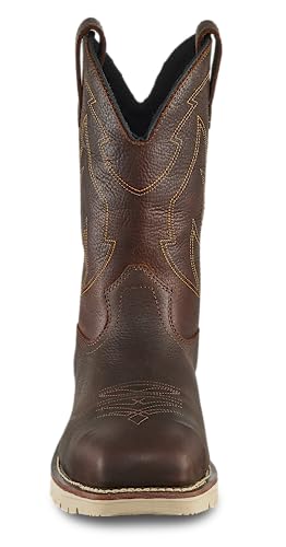 Irish Setter, Kittson, Men's, 11", Steel Safety Toe, Work Boot, Brown