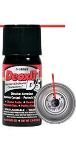 DeoxIT DN5S-2N Mini-Spray, More Than A Contact Cleaner, 40g, Low-Med-High Valve, Nonflammable/Non-Drip