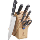 HENCKELS CLASSIC Knife Block Set, 7 Piece - Black