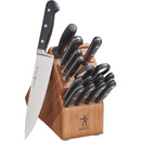 J.A. Henckels International Classic Knife Block Set, 16 Piece, Black