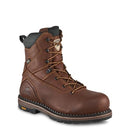 Irish Setter, Edgerton, Mens, 8", Waterproof, Non-Metallic Safety Toe, Work Boot, Brown