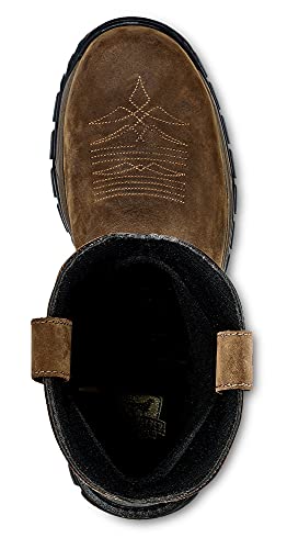 Irish Setter Work Men's Two Harbors Construction Shoe, Brown, 12