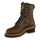 Irish Setter Men's Mesabi Waterproof 8" Logger Boots, Brown, 14 2E (Wide)