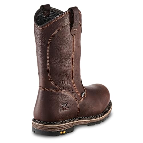 Irish Setter, Edgerton, Men's, 11", Waterproof, Non-Metallic Safety Toe, Work Boot, Brown