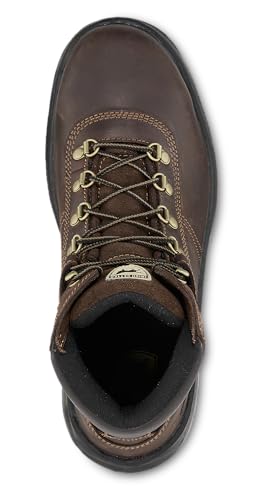 Irish Setter, Ely, Men's, 6", Steel Safety Toe, Work Boot, Brown, 11.5 D (Medium)