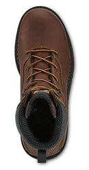 Irish Setter, Edgerton, Mens, 8", Waterproof, Non-Metallic Safety Toe, Work Boot, Brown