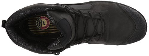 Irish Setter, Kasota, Men’s, 6", Waterproof, Non-Metallic Safety Toe, Work Boot, Black, 12 D (Medium)