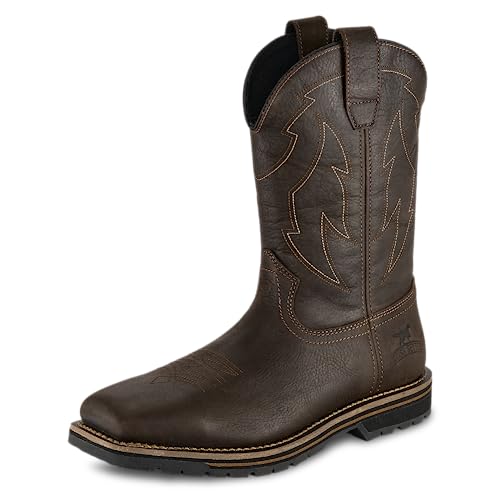 Irish Setter, Kittson, Men's, 11", Soft Toe, Work Boot, Dark Brown