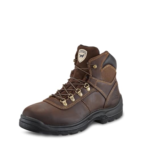 Irish Setter, Ely, Men's, 6", Steel Safety Toe, Work Boot, Brown, 11.5 D (Medium)