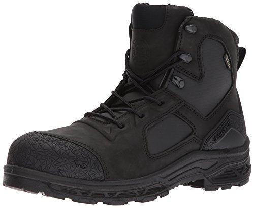 Irish Setter, Kasota, Men’s, 6", Waterproof, Non-Metallic Safety Toe, Work Boot, Black, 12 D (Medium)