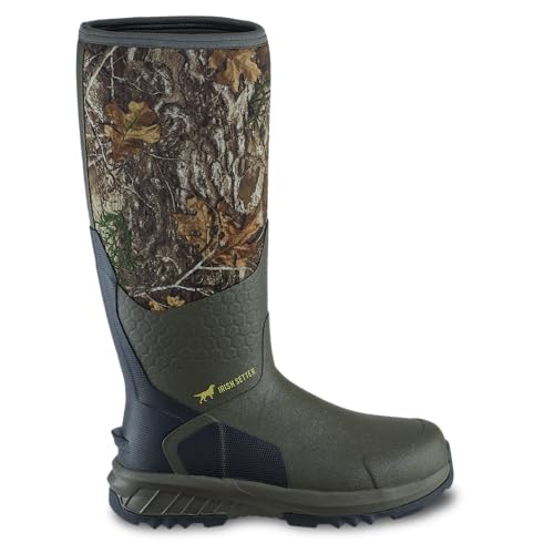 Irish Setter, MudTrek, Unisex, 17", Waterproof, Full Fit, Hunting Boot, Realtree Edge, 5 E (Wide)