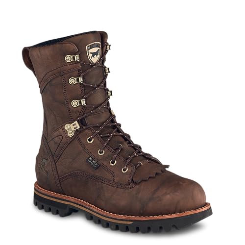 Irish Setter, Elk Tracker, Men’s, 10", Waterproof, Uninsulated, Hunting Boot, Brown
