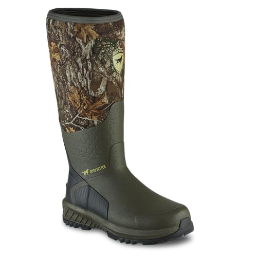 Irish Setter, MudTrek, Unisex, 17", Waterproof, Full Fit, Hunting Boot, Realtree Edge, 5 E (Wide)