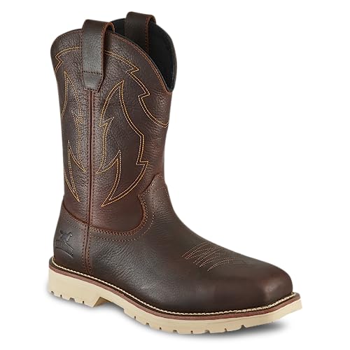 Irish Setter, Kittson, Men's, 11", Steel Safety Toe, Work Boot, Brown