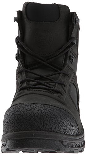 Irish Setter, Kasota, Men’s, 6", Waterproof, Non-Metallic Safety Toe, Work Boot, Black, 12 D (Medium)