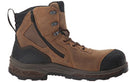 Irish Setter, Kasota, Men’s, 6", Side-Zip, Waterproof, Non-Metallic Safety Toe, Work Boot, Brown
