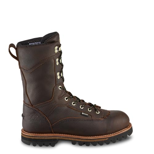 Irish Setter, Elk Tracker, Men’s, 12", Waterproof, Insulated 1000g, Hunting Boot, Brown