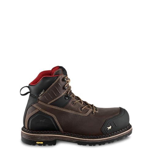 Irish Setter, Edgerton XD, Men’s, 6", Waterproof, Soft Toe, Work Boot, Brown,