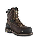Irish Setter, Edgerton XD, Men’s, 8", Waterproof, Non-Metallic Safety Toe (CSA), Work Boot, Brown